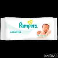 Pampers Sensitive влажные салфетки №12 