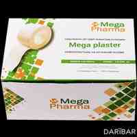 Лейкопластырь на нетканной основе Mega plaster 2,5 см х 1000 м