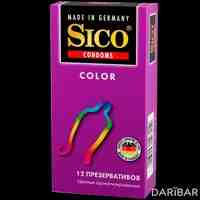 Sico Color презервативы цветные №12