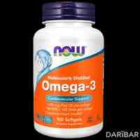 NOW Omega-3 капсулы 1000 мг №100