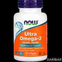 NOW Ultra Omega-3 капсулы №90