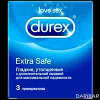 Durex Extra Safe презервативы утолщенные №3