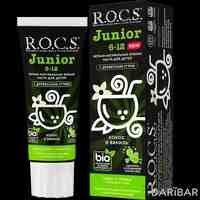 ROCS Junior BLACK зубная паста кокос и ваниль 74 г