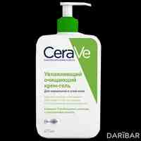 CeraVe очищающий увлажняющий крем-гель для нормальной и сухой кожи 473 мл