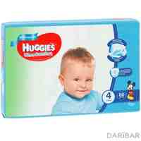 Huggies Ultra Comfort подгузники для мальчиков 4 (8-14кг)  №80