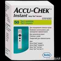 Тест-полоски Accu-Chek Instant для глюкометра №50