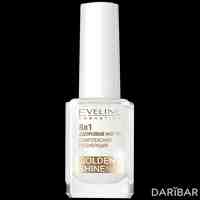 Eveline Cosmetics Nail Therapy Proff здоровые ногти 8 в 1 Golden Shine Комплексная Регенерация с микрочастицами золота 12 мл