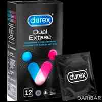 Durex Dual Extase презервативы двойной экстаз №12