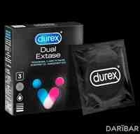 Durex Dual Extase презервативы двойной экстаз №3