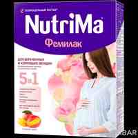 Nutrilak NutriMa Фемилак со вкусом манго смесь сухая для кормящих женщин 350 г