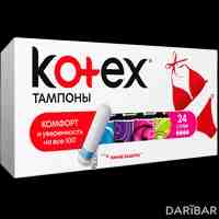 Kotex Super тампоны 4 капли №24