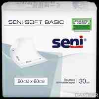 Seni Soft Basic пеленки 60 х 60 см 2 капли №30