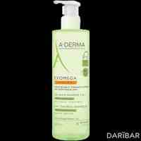 A-Derma Exomega Control Gel lavant émollient очищающий гель 2 в 1 против зуда 500 мл