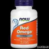 NOW Red Omega-3 капсулы №90