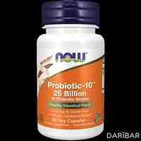 NOW Probiotic-10 капсулы 25 млрд №50