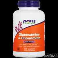 NOW Glucosamine Chondroitin капсулы №120