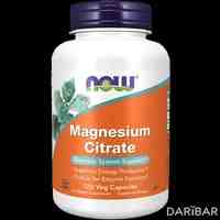 NOW Magnesium Citrate капсулы 400 мг №120