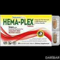 Natures Plus Hema-Plex Iron таблетки №30