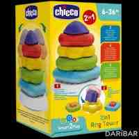 Chicco Ring Tower пирамидка 2в1 с 6 месяцев