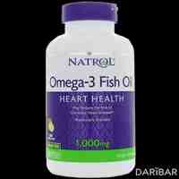 Natrol Omega-3 Fish Oil капсулы со вкусом лимона 1000 мг №150