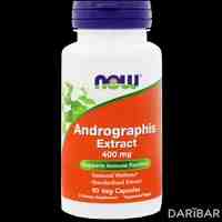 NOW Andrographis extract капсулы 400 мг №90