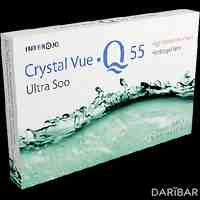 Crystal Vue Q55 Ultra Soo мягкие гидрогелевые контактные линзы ежедневного применения 1.75 №6