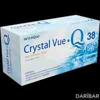 Crystal Vue Q38 мягкие гидрогелевые контактные линзы ежедневного применения +4,50 №4