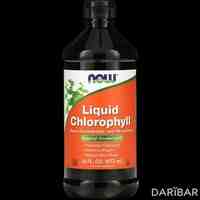 NOW Liquid Chlorophyll раствор аромат натуральной мяты 473 мл