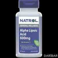 Natrol Альфа липоевая кислота таблетки 600 мг №45