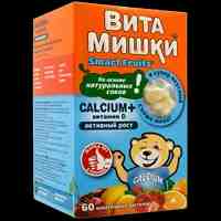 ВитаМишки Calcium+ D жевательные пастилки №60