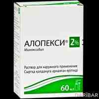 Алопекси раствор для местного применения 2%  60 мл