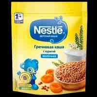 Nestle каша молочная гречневая с курагой с 5 месяцев 220 г