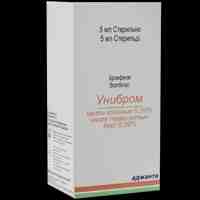 Унибром капли глазные 0.09% 5 мл 