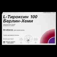 L-Тироксин таблетки 100 мкг №50