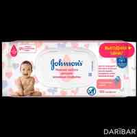 Johnson’s Baby влажные салфетки детские Нежная забота №120