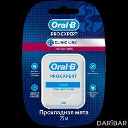 ORAL B Pro-Expert Clinic Line Прохладная Мята Нить Зубная 25м в Караганде | Procter & Gamble