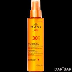 Nuxe Sun SPF 30 Защитное Масло Для Загара Для Лица И Тела 150 Мл в Алматы | Nuxe 