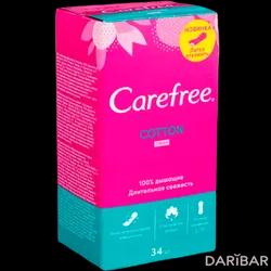 Carefree Cotton Fresh Прокладки Ежедневные №34 в Шымкенте | Johnson&Johnson