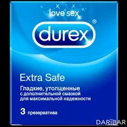 Durex Extra Safe Презервативы Утолщенные №3 в Караганде | Рекитт Бенкизер Хелскэар (ЮК) Лтд.