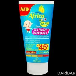 Africa Kids Baby Ф-411 Солнцезащитный Крем Для Самых Маленьких SPF 45+ 50 Мл в Караганде | Floresan