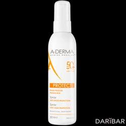 A-Derma Protect Spray SPF50+ Спрей Солнцезащитный 200 Мл в Алматы | PIERRE FABRE MEDICAMENT PRODUCTION