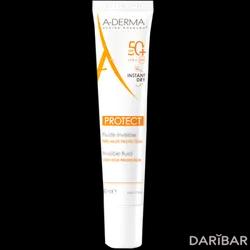 A-Derma Protect Fluide SPF50+ Флюид Солнцезащитный Невидимый 40 Мл в Шымкенте | PIERRE FABRE MEDICAMENT PRODUCTION