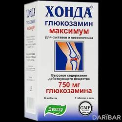 Хонда Глюкозамин Максимум Таблетки №30 в Караганде | Эвалар ЗАО