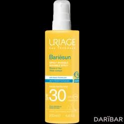 Uriage Bariesun Spray Invizible SPF30+ Спрей Солнцезащитный С Тонким Ароматом 200 Мл в Алматы | Laboratoires Dermatologiques d'Uriage