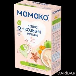 Мамако Каша На Козьем Молоке Гречневая С С Яблоком И Морковкой С 5 Месяцев 200 Г в Алматы | Flory DOO