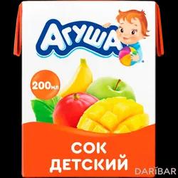 Агуша Сок Яблоко Банан Манго С Мякотью С 6 Месяцев 200 Мл в Шымкенте | Вимм- Билль-Данн