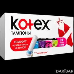 Kotex Super Тампоны 4 Капли №24 в Караганде | Kimberly-Clark