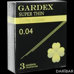 Gardex Super Thin Презервативы Супер Тонкие №3 в Караганде | Иннолатекс Сдн Бхд