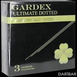 Gardex Ultimate Dotted Презервативы Точечные №3 в Караганде | Иннолатекс Сдн Бхд