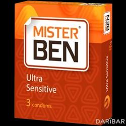 Mister Ben Ultra Sensitive Презервативы Ультратонкие №3 в Караганде | МЕДПАК ООО